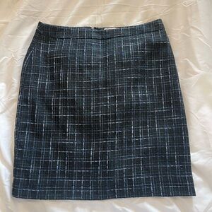 Loft mini tweed skirt